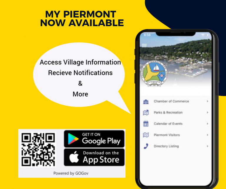 “MY PIERMONT” phone app now available for download!